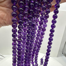 Load image into Gallery viewer, Amethyst Gorgeous Round Bead AA Strand | 10mm | Deep Purple | 40 Beads |
