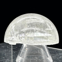 Load image into Gallery viewer, Optical Calcite Iceland Spar 82g Unique Specimen1/2 Sphere | 47x24mm | Clear |
