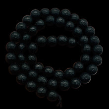 Load image into Gallery viewer, Black Stone - Africa Round Bead Strand | 8mm | Black Matte | 50 Beads |
