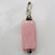 Load image into Gallery viewer, Universal Love! Rectangle Rose Quartz Sterling Silver Pendant | 1 1/2&quot; Long |
