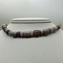 Load image into Gallery viewer, Natural Lavender Brazilian Agate Bead 8 inch Strand 9722HS

