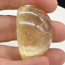 Load image into Gallery viewer, Optical Calcite Iceland Spar 44g Unique 1/4 Sphere | 48x20mm | Clear, Yellow |
