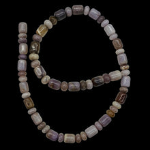 Load image into Gallery viewer, Natural Lavender Brazilian Agate Bead 8 inch Strand 9722HS
