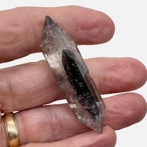 110cts! Double Terminated Quartz Shaman Crystal ( 63x13mm | 1 Crystal |