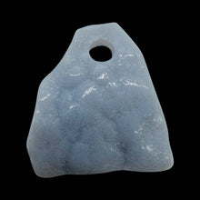 Load image into Gallery viewer, Druzy Blue Chalcedony Designer Pendant Bead | 125cts | 49x42x7mm | 1 Bead |
