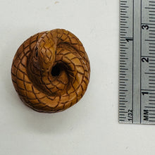 Load image into Gallery viewer, Year of the Snake 2025 Signed Netsuke Bead
