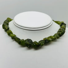 Load image into Gallery viewer, Garnet Nugget Strand | 16&quot; Long | 12x10x8 to 10x8x6mm | Green | 33 Beads |
