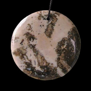 Wild Tiger Ocean Jasper Centerpiece Bead 9105NN