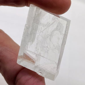 Optical Calcite / Iceland Spar 21g Rectangular Prism | 35x24x12mm | Clear |