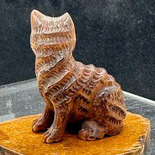 Load image into Gallery viewer, Kitty Cat Signed Sitting Pose Boxwood Carving | 1 Netsuke |
