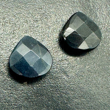 Load image into Gallery viewer, Natural Blue Tigereye Briolette Beads | 15x15x6mm | 2 Beads |
