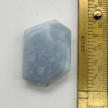 Load image into Gallery viewer, Chalcedony Druzy 456ct Designer Cut Pendant Bead | 30x21x8mm | Blue | 1 Bead |
