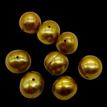 Load image into Gallery viewer, Golden Horizons Large Fresh Water Pearls } 10 to 11mm | 8 Pearls |
