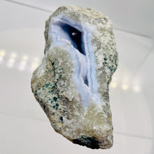 Load image into Gallery viewer, Chalcedony 222g Natural | 3 3/4x1 3/4x 1 1/2" | White Gray | 1 Specimen
