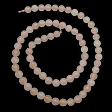Load image into Gallery viewer, Morganite AAA Strand Round Beads | 6mm | Pink | 65 Beads |
