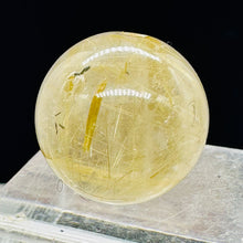 Load image into Gallery viewer, Gem Quality Golden Rutilated Quartz Round Bead | 13mm | 1 Bead |

