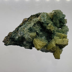 Heulandite Collectors Crystal | 14g | 44x22x18mm | Green Gray | 1 Specimen |