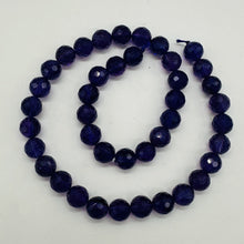 Load image into Gallery viewer, Amethyst AAA Faceted Round Bead Strand | 10mm | Purple | 40 Beads |
