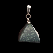 Load image into Gallery viewer, Contemplation! Kambaba Jasper Pyramid and Sterling Silver 1.13&quot; Long Pendant
