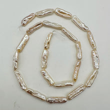Load image into Gallery viewer, Natural Peachy Pink Biwa FW Pearl Strand4450

