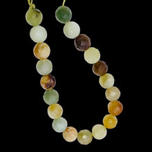 Load image into Gallery viewer, Mystical Fall Jade 10mm Faceted 20 Bead Half-Strand
