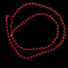 Load image into Gallery viewer, Champagne Garnet AAA Round Bead Strand | 4mm | Red | 100 Beads |
