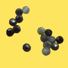 Load image into Gallery viewer, Sapphire AAA Faceted Parcel Round Beads | 2mm | Blue, Dark Blue | 15 Beads |
