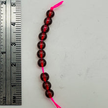 Load image into Gallery viewer, Champagne Garnet AAA Round Bead Parcel | 4mm | Red | 10 Beads |
