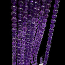 Load image into Gallery viewer, Amethyst Gorgeous Round Bead AA Strand | 10mm | Deep Purple | 40 Beads |
