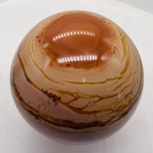 Mookaite Magic Sphere 593g (21oz) | 75mm (3") | Pink White | 1 Display Specimen|