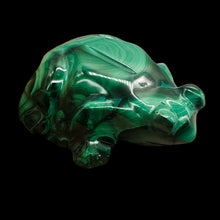 Load image into Gallery viewer, Malachite 65G Gemstone Carving Frog Figurine1 Specimen |
