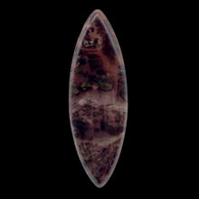 Load image into Gallery viewer, 1 Glorious Red Apache Jasper Marquis Art Pendant Bead 008281
