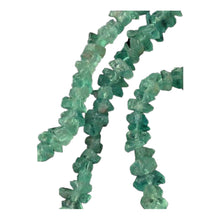 Load image into Gallery viewer, 65 Beads Glimmer Aqua Blue Apatite Nugget Bead 8&quot; Strand 9882HS
