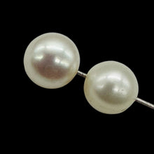 Load image into Gallery viewer, Heavenly Two Creamy Chinese Freshwater Pearl Beads | 9.5mm | 2 Pearls |
