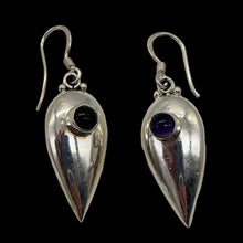 Load image into Gallery viewer, Royal Natural Amethyst Sterling Silver Drop Earrings | 1 3/4&quot; Long |
