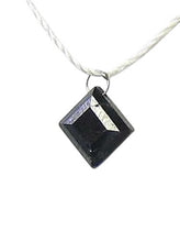 Load image into Gallery viewer, 1 Natural Black Diamond 18K Gold Pendant Bead 9921A
