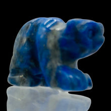Load image into Gallery viewer, Roar! Hand Carved Natural Lapis Bear Animal
