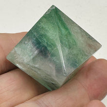 Load image into Gallery viewer, Fluorite Double Pyramid Figurine | 1 Display Figurine | | 36x36x36mm | Green
