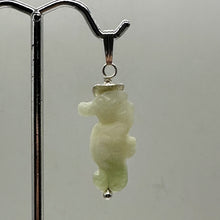 Load image into Gallery viewer, Serpentine Seahorse Sterling Silver Pendant | Green | 1 1/4&quot; Long | 1 Pendant |
