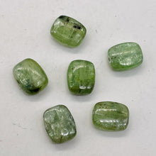 Load image into Gallery viewer, Silver Schiller Kyanite Bead Parcel | 10x8mm | Green Silver | 6 Beads |
