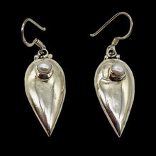 Load image into Gallery viewer, Fresh Water Pearl Sterling Silver Drop Earrings | 1 3/4&quot; Long |

