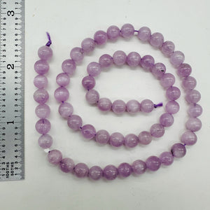 Kunzite AAA Round Bead Strand | 6mm | Lavender | 59 Beads |