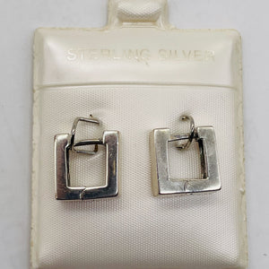 Horseshoe Sterling Silver On the Ear Earrings | 1/2" long | Silver | 1 Pair |