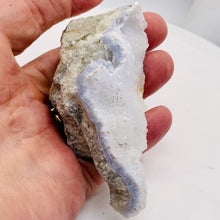 Load image into Gallery viewer, Chalcedony 184g Natural Display Specimen | 4x1 3/4x1 1/2&quot; | White Blue Tan | 1 |
