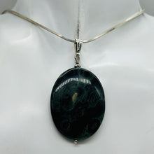 Load image into Gallery viewer, Exotic Kambaba Jasper Oval Sterling Silver Pendant | 2 1/4&quot; Long | 1 Bead |

