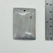 Load image into Gallery viewer, Crazy Lace Agate Designer Rectangular Pendant Bead | 40x30x5mm | Lavender Gray |
