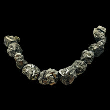 Load image into Gallery viewer, Pyrite Crystals Nugget Strand | 22x16x9 to 15x12x12mm | Silver Gold | 25 Beads|
