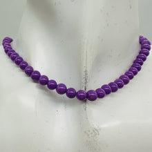Load image into Gallery viewer, Phosphosiderite AAA Round Bead Strand | 16" Long | Purple | 80 Beads |
