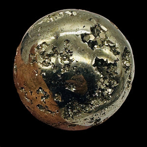 Pyrite Scrying 394 Gram Sphere | 2.3" | Silver, Gold | 1 Display Specimen
