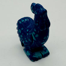 Load image into Gallery viewer, Crowing Rooster Animal Carving | 1 Figurine | | 1 3/4 x 1 3/8" | Blue, Green
